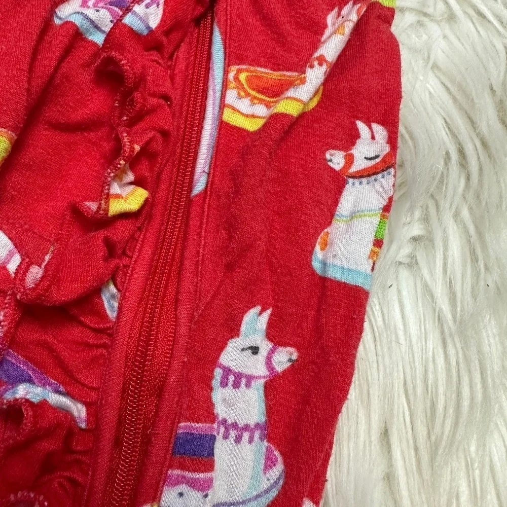 Posh Peanut llama footies size 6-9 months // 2695 - Picture 4 of 6